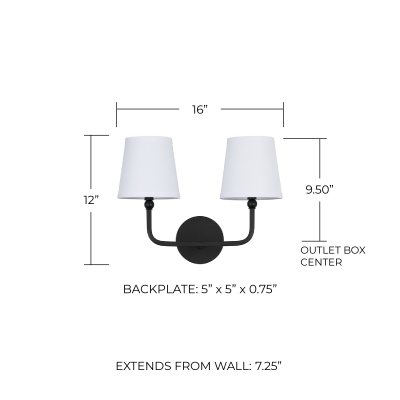 Liryn Minimalist 2/3/4 Heads Fabric Vanity Wall Light Liryn Minimalist 2/3/4 Heads Fabric Vanity Wall Light