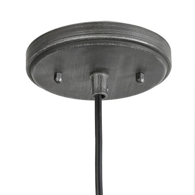 Hendon Industrial Matte Black Wrought Iron Dome Pendant Light Hendon Industrial Matte Black Wrought Iron Dome Pendant Light