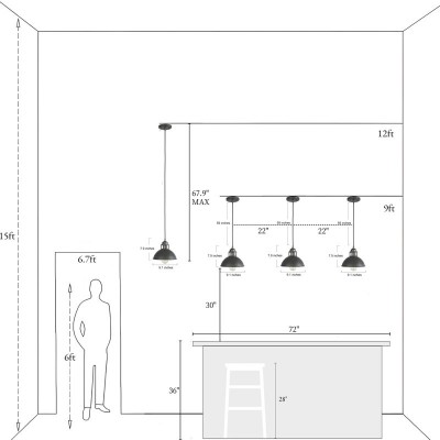 Hendon Industrial Matte Black Wrought Iron Dome Pendant Light Hendon Industrial Matte Black Wrought Iron Dome Pendant Light