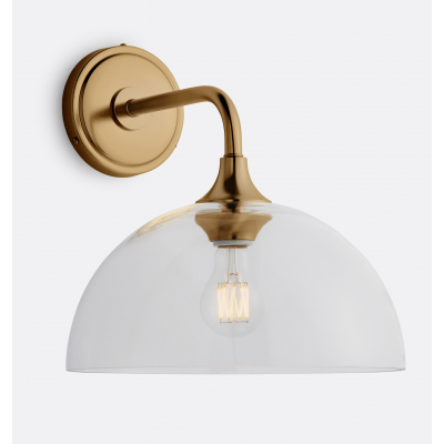 Musara Minimalist Glass Shade Wall Light