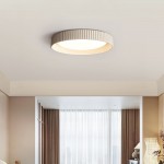 Arnold Minimalist Round Led Fluted Concrete Ceiling Light Arnold Minimalist Round Led Fluted Concrete Ceiling Light