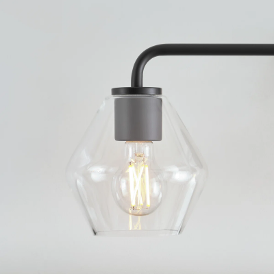 Astraelle Minimalist Glass 3 Heads Vanity Light Astraelle Minimalist Glass 3 Heads Vanity Light