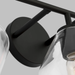 Astraelle Minimalist Glass 3 Heads Vanity Light