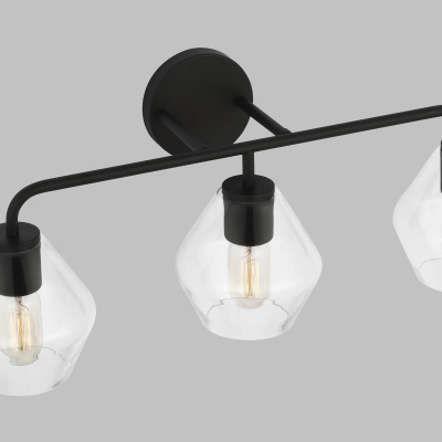 Astraelle Minimalist Glass 3 Heads Vanity Light Astraelle Minimalist Glass 3 Heads Vanity Light
