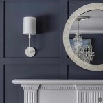 Syrinth Farmhouse Linen Shade Curved Arm Wall Lamp