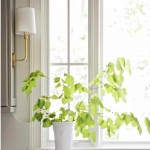 Syrinth Farmhouse Linen Shade Curved Arm Wall Lamp