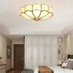 Eldor Gold Flower Shape Glass Recessed Ceiling Light Eldor Gold Flower Shape Glass Recessed Ceiling Light