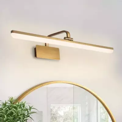 Jaryn Rustic LED Bar Brass Wall Light Jaryn Rustic LED Bar Brass Wall Light