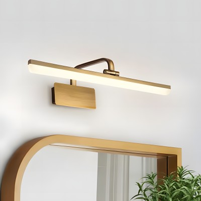 Jaryn Rustic LED Bar Brass Wall Light Jaryn Rustic LED Bar Brass Wall Light