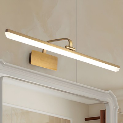 Jaryn Rustic LED Bar Brass Wall Light Jaryn Rustic LED Bar Brass Wall Light