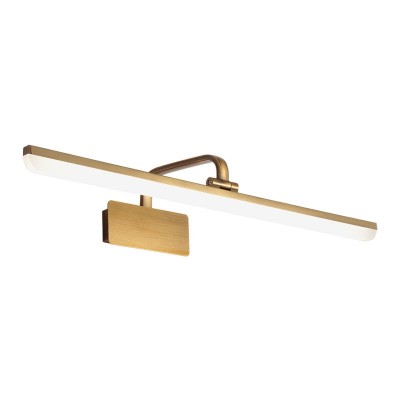Jaryn Rustic LED Bar Brass Wall Light Jaryn Rustic LED Bar Brass Wall Light