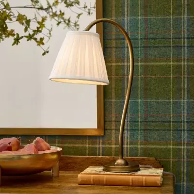 Bailey Vintage Linen Pleated Shade Table Lamp Bailey Vintage Linen Pleated Shade Table Lamp