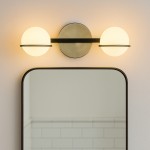 Eoslyn Farmhouse Linen Arc Wall Sconce