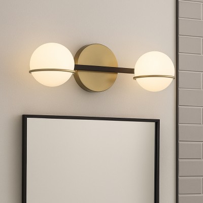 Archer Modern Multiple Heads Glass Wall Light Archer Modern Multiple Heads Glass Wall Light