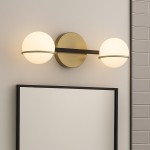 Archer Modern Multiple Heads Glass Wall Light