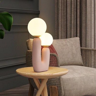 Mila Creative U Shaped Resin Table Lamp Mila Creative U Shaped Resin Table Lamp