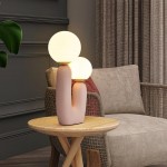Mila Creative U Shaped Resin Table Lamp