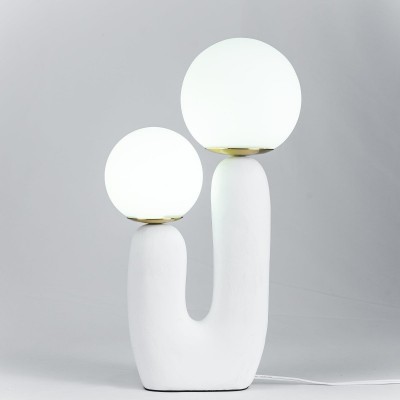 Mila Creative U Shaped Resin Table Lamp Mila Creative U Shaped Resin Table Lamp
