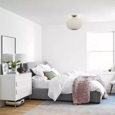 Naiad Rustic Sculptural Ribbed Glass Flush Ceiling Light Naiad Rustic Sculptural Ribbed Glass Flush Ceiling Light