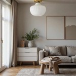 Naiad Rustic Sculptural Ribbed Glass Flush Ceiling Light