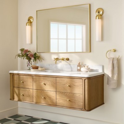 Morgan Minimalist Cylindrical Glass or Alabaster Wall Light Morgan Minimalist Cylindrical Glass or Alabaster Wall Light