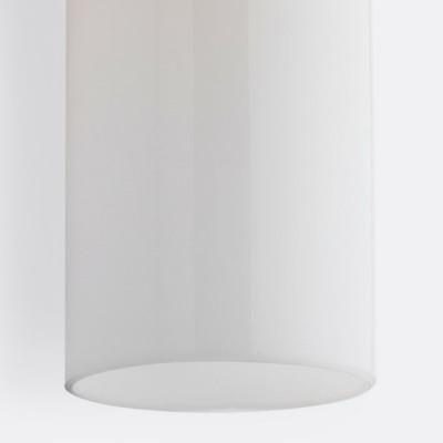 Morgan Minimalist Cylindrical Glass or Alabaster Wall Light Morgan Minimalist Cylindrical Glass or Alabaster Wall Light