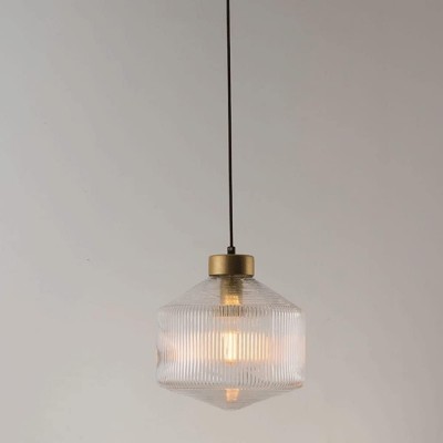Bullard Modern Diamond Glass Pendant Light Bullard Modern Diamond Glass Pendant Light