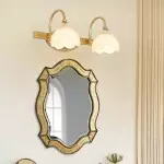 Edwin Retro Flower LED 2/3/4 Heads Brass Wall Light