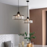 Voysey Modern Crystal Pendant Light
