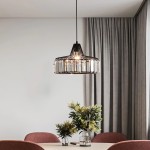 Voysey Modern Crystal Pendant Light