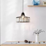 Voysey Modern Crystal Pendant Light
