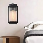 Dresser Modern Glass Lantern Outdoor Wall light Dresser Modern Glass Lantern Outdoor Wall light