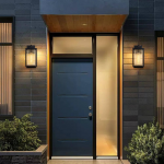 Dresser Modern Glass Lantern Outdoor Wall light Dresser Modern Glass Lantern Outdoor Wall light