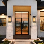 Dresser Modern Glass Lantern Outdoor Wall light Dresser Modern Glass Lantern Outdoor Wall light