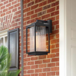 Dresser Modern Glass Lantern Outdoor Wall light Dresser Modern Glass Lantern Outdoor Wall light