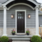 Dresser Modern Glass Lantern Outdoor Wall light Dresser Modern Glass Lantern Outdoor Wall light
