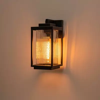 Dresser Modern Glass Lantern Outdoor Wall light Dresser Modern Glass Lantern Outdoor Wall light