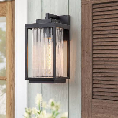 Dresser Modern Glass Lantern Outdoor Wall light Dresser Modern Glass Lantern Outdoor Wall light