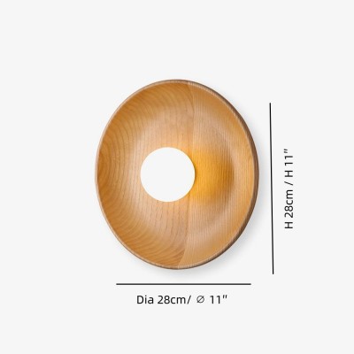 Dyson Wabi-sabi LED Indoor Wood Wall Light Dyson Wabi-sabi LED Indoor Wood Wall Light