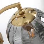 Soluna Modern Ball Glass Wall Sconce