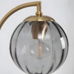Soluna Modern Ball Glass Wall Sconce