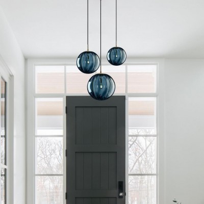 Tamsin Beading Glass Ball Pendant Light Tamsin Beading Glass Ball Pendant Light