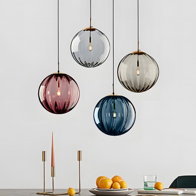 Tamsin Beading Glass Ball Pendant Light Tamsin Beading Glass Ball Pendant Light