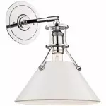 Saville Modern Cone-shaped Painted Metal Wall Light Saville Modern Cone-shaped Painted Metal Wall Light