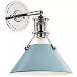 Saville Modern Cone-shaped Painted Metal Wall Light Saville Modern Cone-shaped Painted Metal Wall Light
