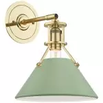 Saville Modern Cone-shaped Painted Metal Wall Light Saville Modern Cone-shaped Painted Metal Wall Light