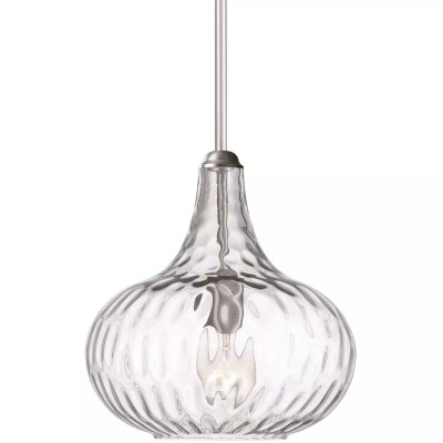 Neville Modern Clear Glass 360 Pendant Light Neville Modern Clear Glass 360 Pendant Light