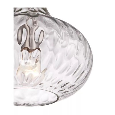 Neville Modern Clear Glass 360 Pendant Light Neville Modern Clear Glass 360 Pendant Light