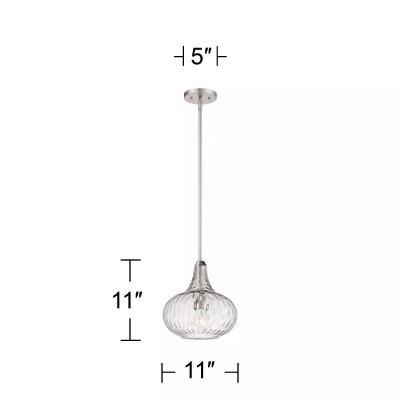 Neville Modern Clear Glass 360 Pendant Light Neville Modern Clear Glass 360 Pendant Light
