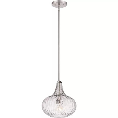 Neville Modern Clear Glass 360 Pendant Light Neville Modern Clear Glass 360 Pendant Light